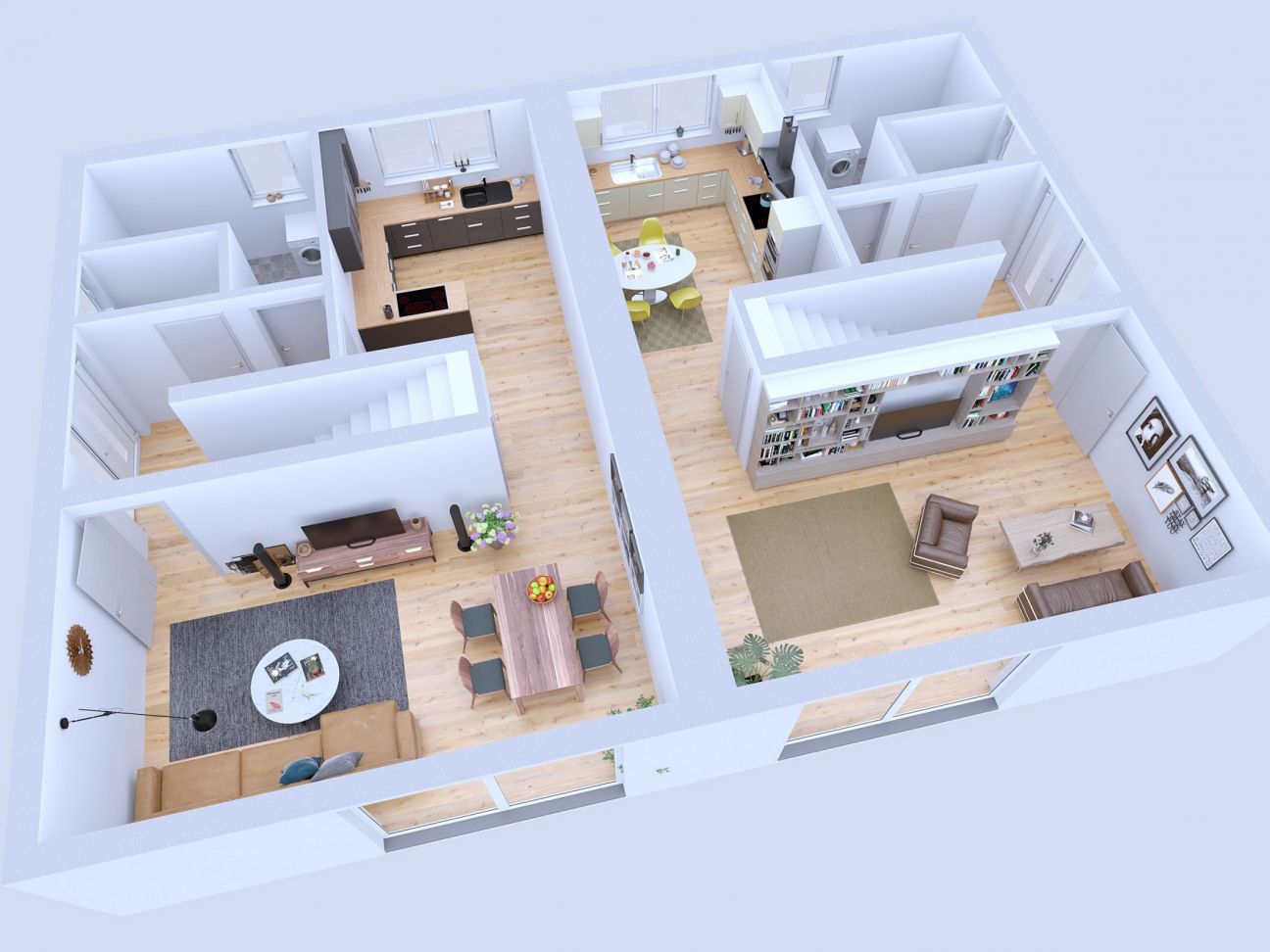 Haus Doppelhaus Naunhof