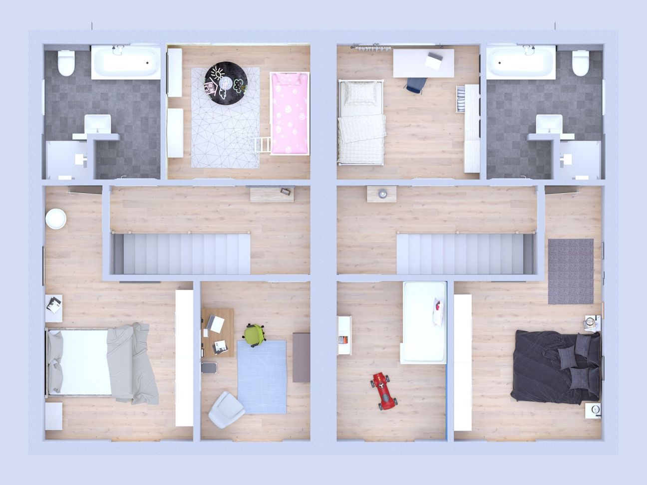 Haus Doppelhaus Naunhof