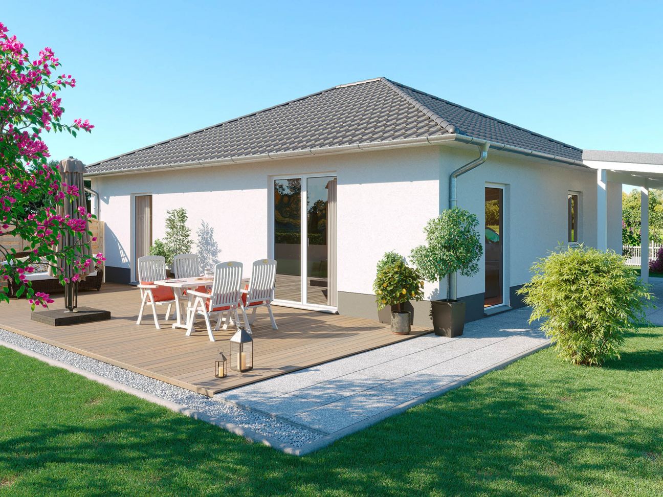 Haus Bungalow Bad Düben als Effizienzhaus