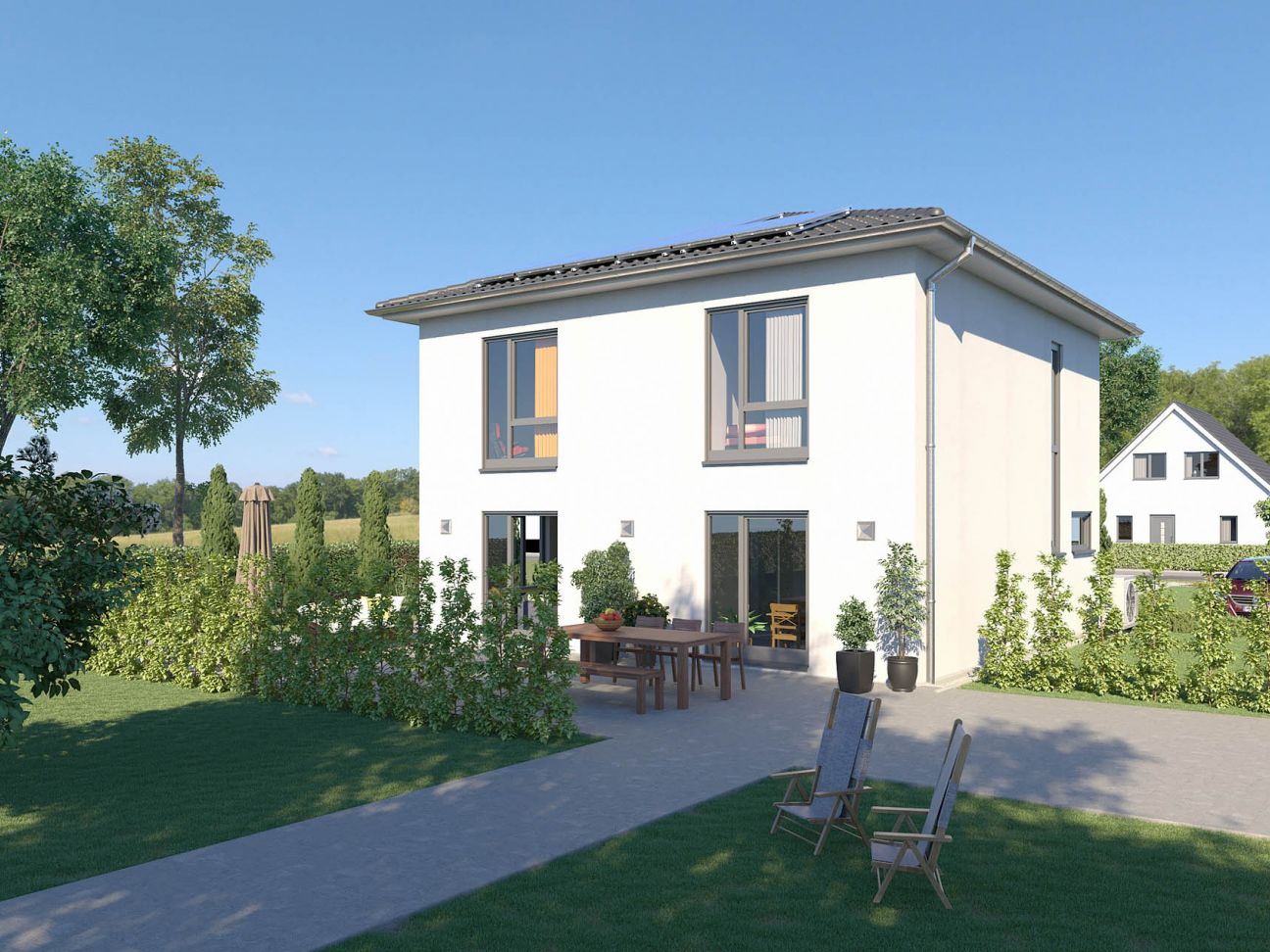 Haus Stadtvilla Potsdam als Effizienzhaus