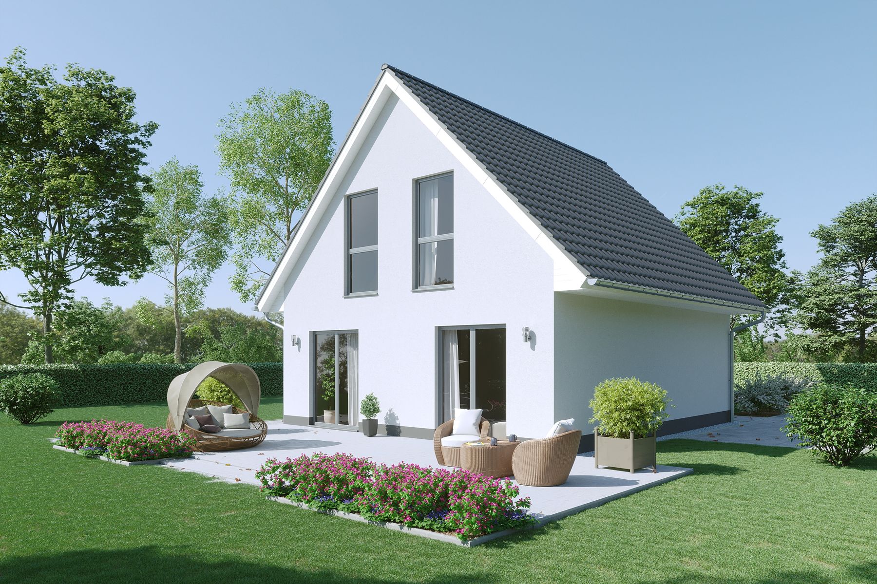 Haus Ein gemütliches Eigenheim für Ihre Liebsten mit Febro Massivhaus in Naunhof